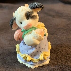 Enesco Mary's Moo Moos Tulip Figurine
